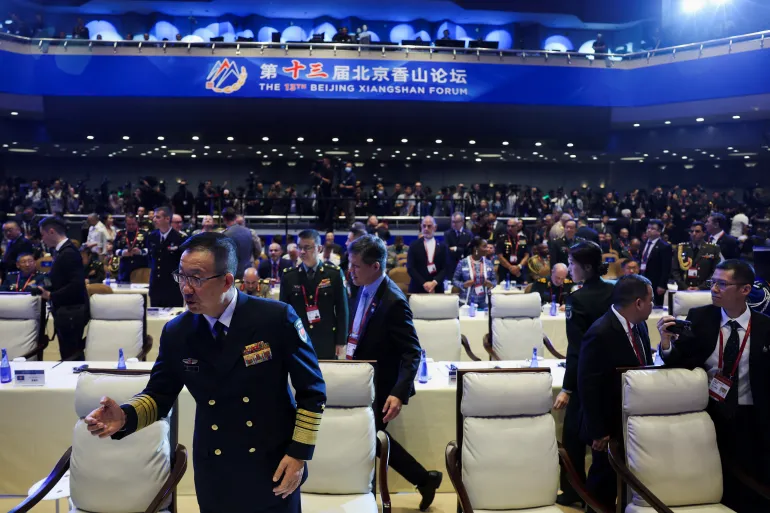 China’s defence chief warns against coercion, avoids US, Japan mention