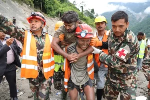 Nepal Rescues Two Hydropower Workers After 9 Days Trapped in Flood-Buried Tunnel